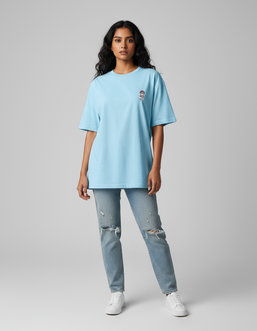 Akaza Oversized Unisex T-Shirt | Demon Slayer Streetwear