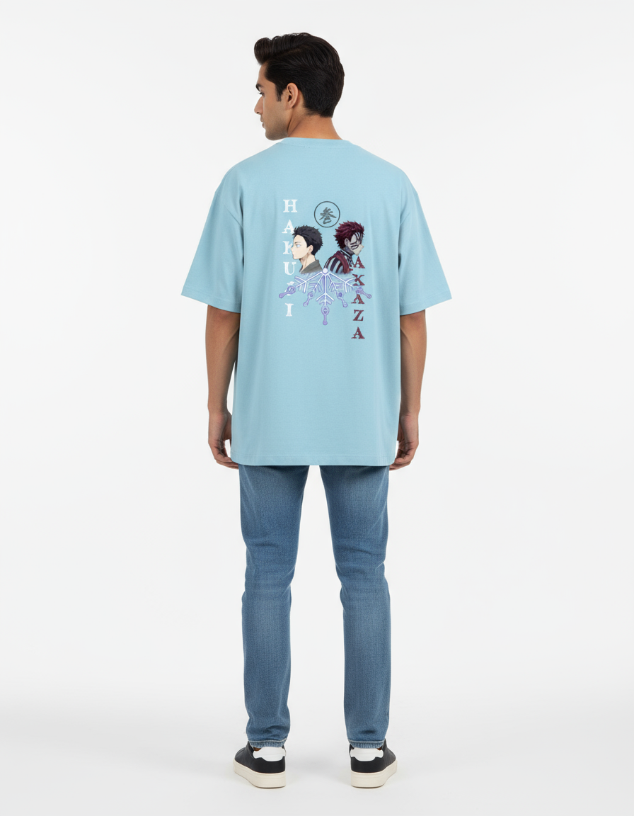Akaza Oversized Unisex T-Shirt | Demon Slayer Streetwear