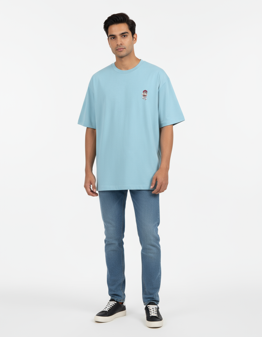 Akaza Oversized Unisex T-Shirt | Demon Slayer Streetwear